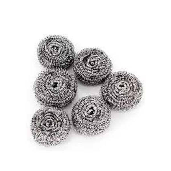 iron_sponge ALL PURPOSE STAINLESS STEEL SCOURERS 12Pcs