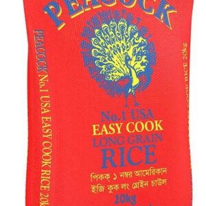 PEACOCK EASYCOOK RICE 10KG